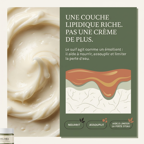 Velméa — Baume au suif de bœuf, 100 ml