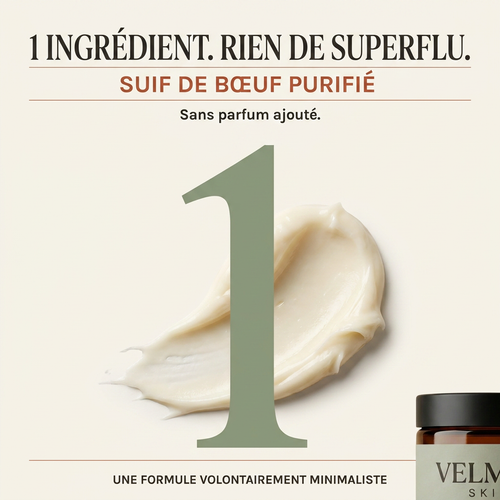 Velméa — Baume au suif de bœuf, 100 ml